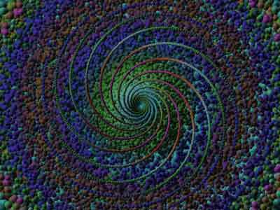 1999 Screensavers by Richard Del Connor on his blue iMac