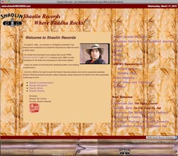shaolinRECORDS.com screenshot
